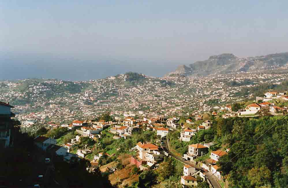 25 - Portugal - Madeira, Funchal, panoramica